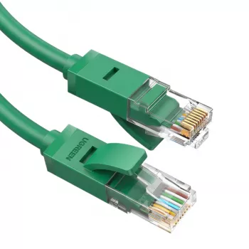 UGREEN Cat6 Ethernet kabelis 1m žalias – 1Gbps, 250MHz, RJ45
