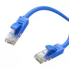 UGREEN Cat6 RJ45 Ethernet Patch Cable 0,5 m mėlynas - 1Gbps 250MHz LAN tinklo kabelis