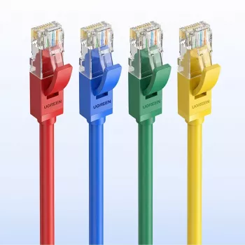 UGREEN Cat6 UTP Ethernet kabelis 1M – geltonas