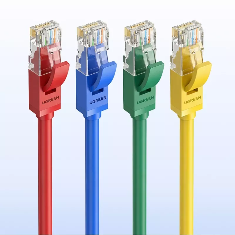 UGREEN Cat6 UTP Ethernet kabelis 1M – geltonas