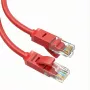 UGREEN Cat6 UTP Ethernet kabelis 2M raudonas – 10Gbps didelės spartos RJ45 tinklo jungiamasis kabelis