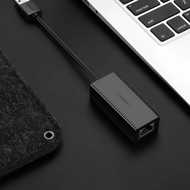 UGREEN CM111 USB 3.0 į RJ45 Gigabit Ethernet adapteris - juoda