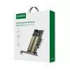 UGREEN CM302 M.2 NVMe į PCIe 3.0 x4 adapterio kortelė