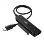 UGREEN CM321 USB-C į 2,5 colio SATA HDD/SSD keitiklio laidas 5Gbps juodos spalvos
