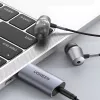 UGREEN CM383-80864 USB-A į 3,5 mm garso lizdą išorinis garso adapteris - sidabrinis