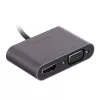 UGREEN CM449 USB-A į HDMI + VGA 1080P ekrano adapteris