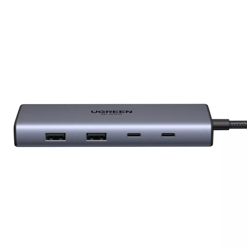 Ugreen CM639 USB-C 10-in-1 Hub with 2x HDMI, 2x USB, RJ45, SD/TF, PD 100W