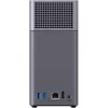 UGREEN DH2300 + 2x 6 TB Seagate IronWolf HDD rinkinys (juoda)
