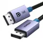 UGREEN DisplayPort 2.1 vyriškas į vyrišką 16K pintas kabelis 3M