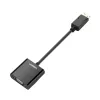UGREEN DisplayPort vyriškas į VGA moterišką keitiklis, aktyvus adapteris, Full HD 1080p, auksu padengtas, juodas