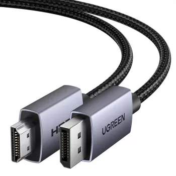 UGREEN DisplayPort į HDMI adapterio laidas 4K@30Hz 1m juodas DP125