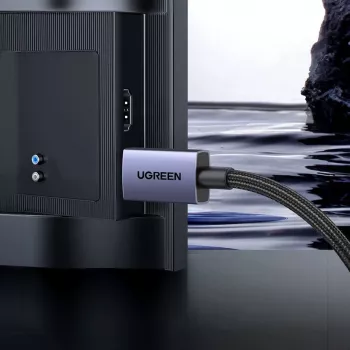 UGREEN DP118 DisplayPort 2.1 laidas 2m - Pilka
