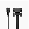 UGREEN DVI-D 24+1 į VGA aktyvus vaizdo adapteris (kištukas į lizdą) – juodos spalvos