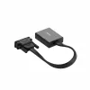 UGREEN DVI-D 24+1 į VGA aktyvus vaizdo adapteris (kištukas į lizdą) – juodos spalvos