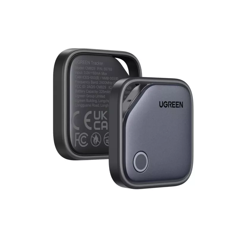 UGREEN FineTrack Bluetooth Tracker CM829, skirtas Samsung SmartThings, juodas