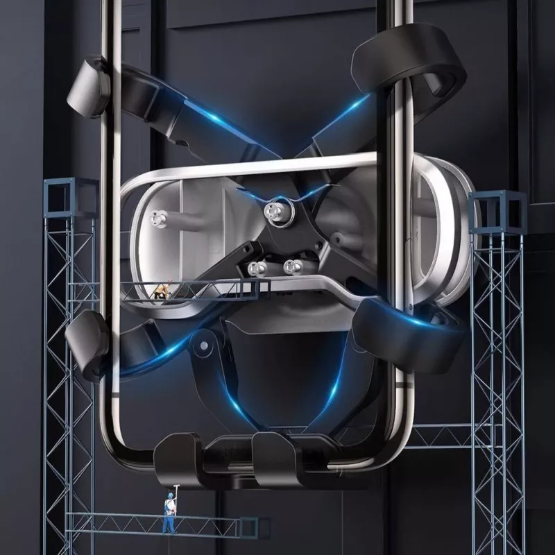 UGREEN Gravity automobilinis telefono laikiklis juodas (80539)