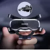 UGREEN Gravity automobilio telefono laikiklis prietaisų skydeliui ir priekiniam stiklui, universalus išmaniojo telefono laikiklis su stipriu siurbtuku, 360° sukimu, teleskopine rankena, vieno mygtuko atleidimu, juodos spalvos