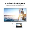 UGREEN HD101 HDMI 2.0 laidas 4K 60Hz 1m juodai-geltonas