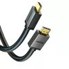 UGREEN HD104-10107 HDMI 2.0 laidas 4K@60Hz, vyriškas į vyrišką, 2m, juodas