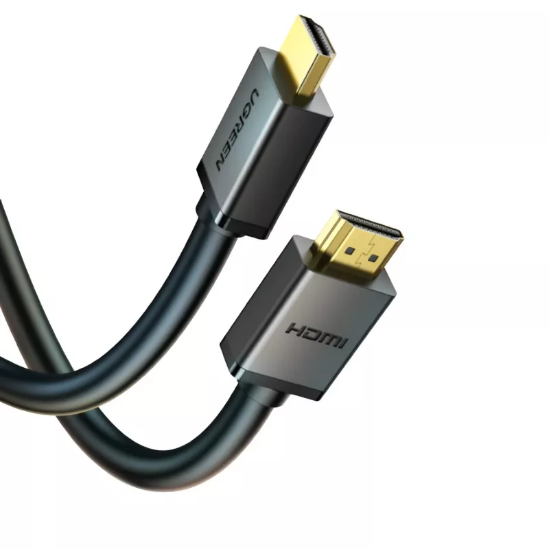 UGREEN HD104-10107 HDMI 2.0 laidas 4K@60Hz, vyriškas į vyrišką, 2m, juodas
