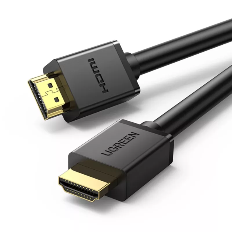 UGREEN HD104-10107 HDMI 2.0 laidas 4K@60Hz, vyriškas į vyrišką, 2m, juodas