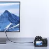 UGREEN HD164 Micro HDMI į HDMI 2.1 laidas 8K 2m pilkas
