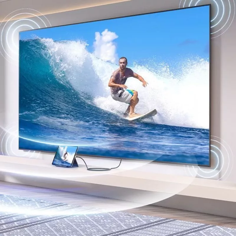 UGREEN HD164 Micro HDMI į HDMI 2.1 laidas 8K 2m pilkas