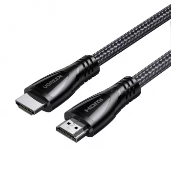 UGREEN HDMI 2.1 laidas, vyras į vyrą, 1 m (8K@60Hz | 4K@120Hz) - juoda