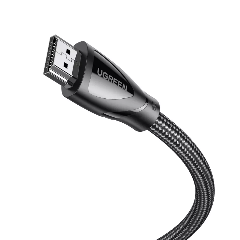 UGREEN HDMI 2.1 laidas, vyriškas į vyrišką, 5 m (8K@60Hz | 4K@120Hz) – juodas