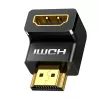 UGREEN HDMI kampinis adapteris 90 laipsnių žemyn 4K 60Hz HD112 juodas