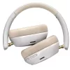 UGREEN HiTune Max 5C belaidės ausinės ant ausų, hibridinis ANC, Bluetooth 5.4, 40 mm tvarkyklės, 40 val. baterija - smėlio spalvos