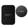 UGREEN LP123 60410 Magnetinio telefono laikiklio metalinės plokštelės – apvali ir stačiakampė, juodos (2 vnt.)
