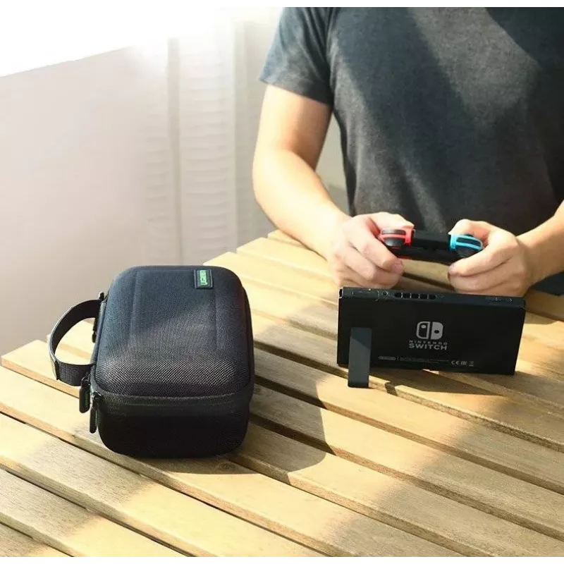UGREEN LP145 apsauginis dėklas, skirtas Nintendo Switch, EVA kietas korpusas, Oxford juoda