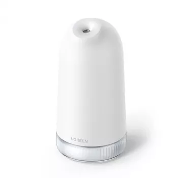 UGREEN LP225 ultragarsinis drėkintuvas su 300ml talpa, USB-C, 7 spalvų naktinė lemputė, tylus