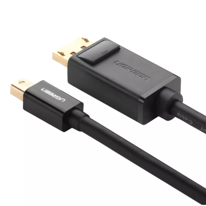 UGREEN Mini DisplayPort į DisplayPort laidas 1,5 m juodas