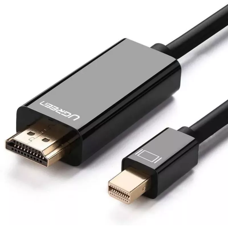 UGREEN Mini DisplayPort į HDMI laidas 4K 1,5m juodas