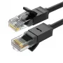 UGREEN NW102-20158 Cat6 UTP Ethernet kabelis 0,5 m juodas