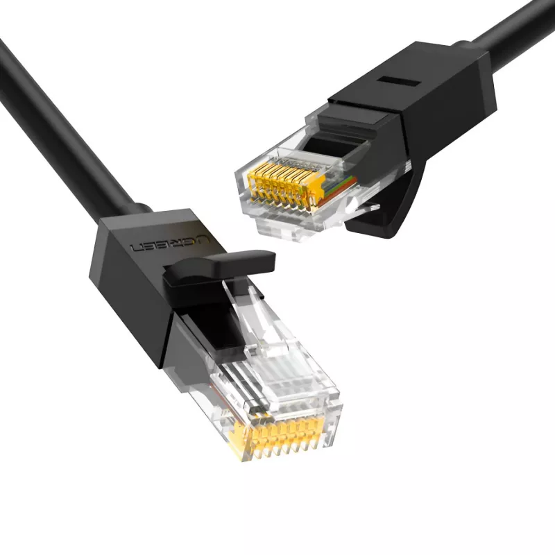 UGREEN NW102-20166 Cat6 UTP Ethernet kabelis 20m - juoda