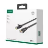UGREEN NW102 Cat6 U/UTP plokščias Ethernet kabelis 5m - juoda
