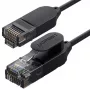 UGREEN NW122 Cat6A UTP RJ45 Ethernet pataisos kabelis – 10 m, juodas