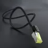 UGREEN NW150 Cat 7 Ethernet kabelis 1m - Juoda