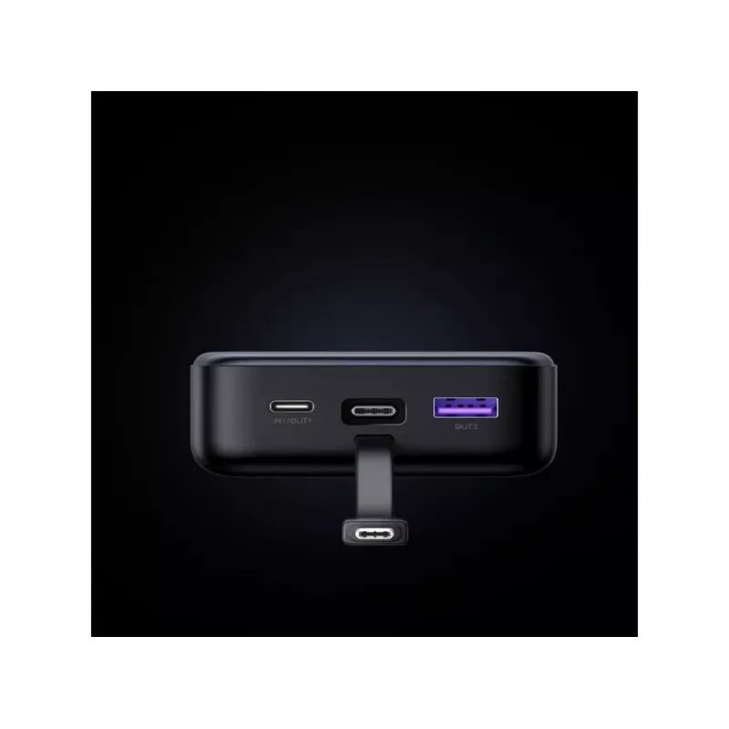 UGREEN Power Bank 20000mAh 20W 45762 Built-in Cable Grey
