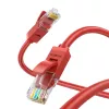 UGREEN RJ45 CAT6 Ethernet 0,5 m LAN tinklo kabelis - raudonas (1Gbps, 250MHz)
