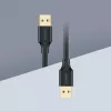 UGREEN US128 USB 3.0 A-Male to A-Male laidas 2m juodas