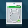 UGREEN US264 USB-C į USB-C laidas 1m Baltas 100W PD QC AFC
