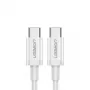 UGREEN US264 USB-C į USB-C laidas 1m Baltas 100W PD QC AFC