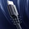 UGREEN US286 USB-C į USB-C laidas 1m juodas - PD QC 3A 480Mbps