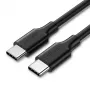 UGREEN US286 USB-C į USB-C laidas 1m juodas - PD QC 3A 480Mbps