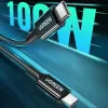 UGREEN US300 USB-C į USB-C laidas 480Mbps 5A 1m Juodas