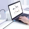 UGREEN US316 USB-C į USB-C laidas 100W 5A 480Mbps 1m Juodas